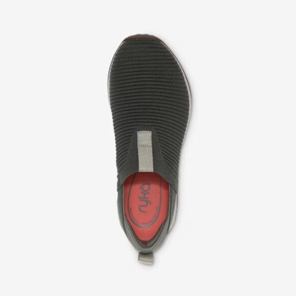 NEW RYKA Echo Knit Slip On Sneakers in Alpine Green for women 825 3m2 - Picture 7 of 8